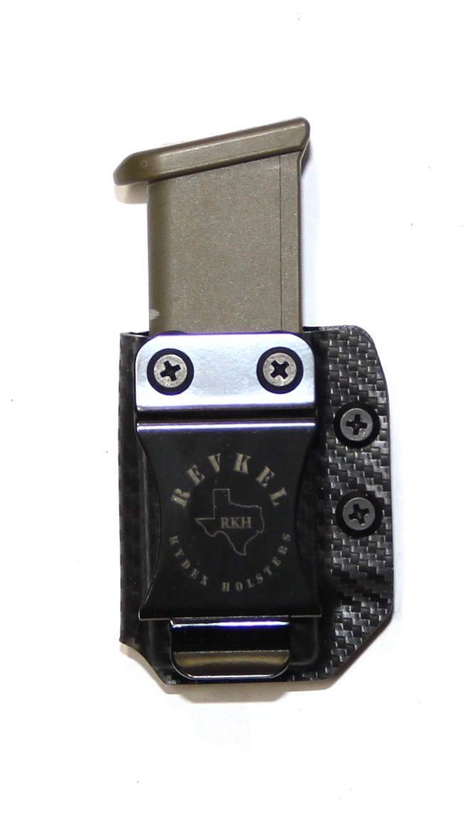 REVKEL Ambidextrous Metal Clip magazine carrier