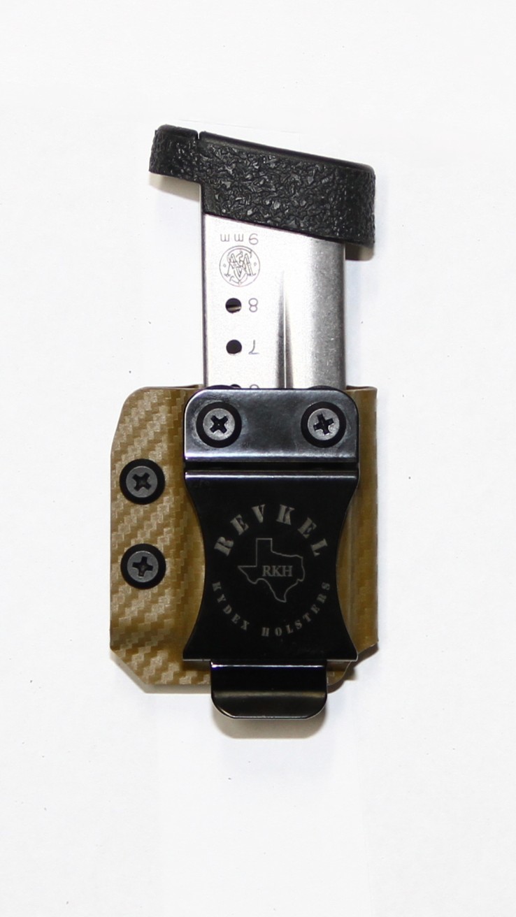 REVKEL Ambidextrous Metal Clip magazine carrier